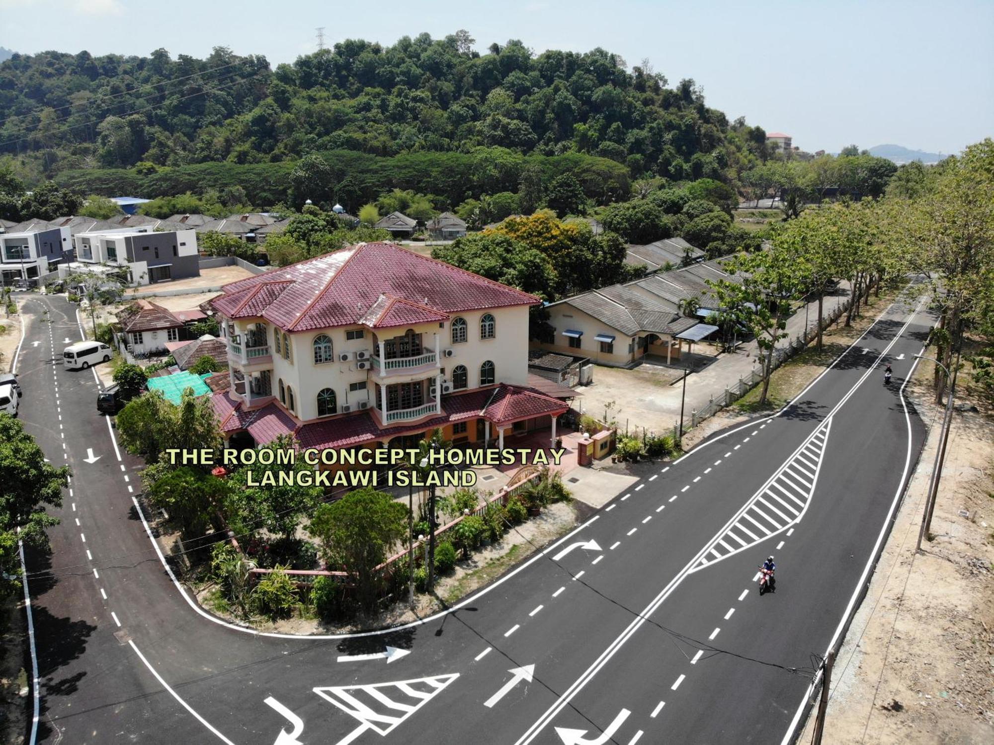 The Room Concept Homestay Kuah Exterior foto
